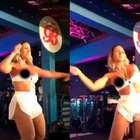 Valesca Popozuda não percebe e paga 'peitinho' ...