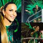 Em ensaio da Grande Rio, traje de Ivete gera polêmica