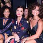 Atrizes ousam no look para prestigiar desfile de grife