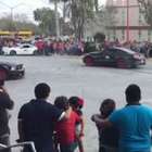 Accidente en show de autos deja 6 heridos (VIDEO)