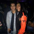 Em Miami, Ludmilla e Austin Mahone posam juntos para foto