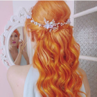 Que tal um cabelo... tangerina?