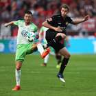 Leverkusen e Wolfsburg empatam e seguem mal no Alemão