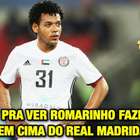 Gol de Romarinho sobre o Real Madrid 'quebra' a internet