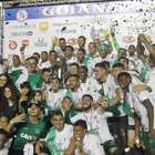 Goiás é campeão após paralisação, expulsões e muita chuva