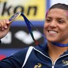 Ana Marcela Cunha é ouro na maratona aquática em Doha