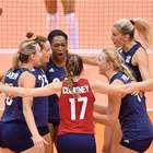 Brasil é atropelado pelos EUA na Copa do Mundo de vôlei