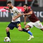 Milan toma gol no fim e cede empate ao Lecce pelo Italiano