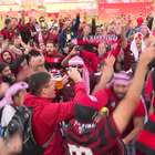 VIRAL: Futebol: Torcedores do Flamengo fazem festa ...