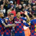 Ataque de Barcelona dá show e time fecha 2019 com goleada