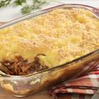 Escondidinho de Carne Desfiada com Purê de Batata e ...