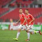 Marcos Guilherme vibra com primeiro gol pelo Internacional