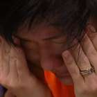 Confinado no 'BBB', Pyong chora após ver o filho pela 1ª vez