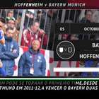 Bundesliga: 5 Coisas - Hoffenheim quer feito contra o Bayern