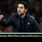 Premier League: Técnico do Arsenal com coronavírus