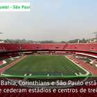 FUTEBOL: Coronavírus: Clubes brasileiros cedem estádios ...