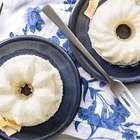 Minipudim de Tapioca e Iogurte GREGO com Pedaços de Abacaxi