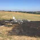 Duas pessoas morrem em queda de avião bimotor em SP