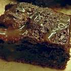 Brownie com caramelo salgado