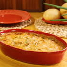 Batata gratinada com alho