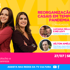 No encontro desta segunda (27), Luciana Mello e Ike Levy ...