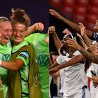 Meninas do Lyon batem Wolfsburg e ganham 5º título seguido