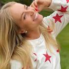 Isis Valverde e Angélica ensinam a vestir estampa de estrela