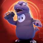 Godzilla vira uma jujuba gigante em Fall Guys