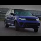 Range Rover Sport SVR faz uma curva linda