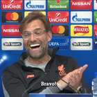 Klopp faz graça com tradutor italiano em coletiva do Liverpool