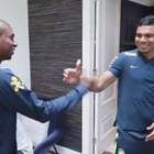 Marcelo e Casemiro chegam e Seleção está completa em Londres