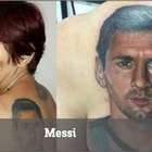 Tatuagens em homenagem a jogadores e técnicos de futebol