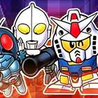 The Great Battle: Ultraman, Kamen Rider e Gundam unidos!
