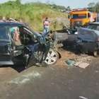 Batida frontal deixa homem morto e três feridos na BR 163 em Capitão