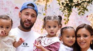 'Neymara': filhas de Neymar chamam atenção em festa de aniversários
