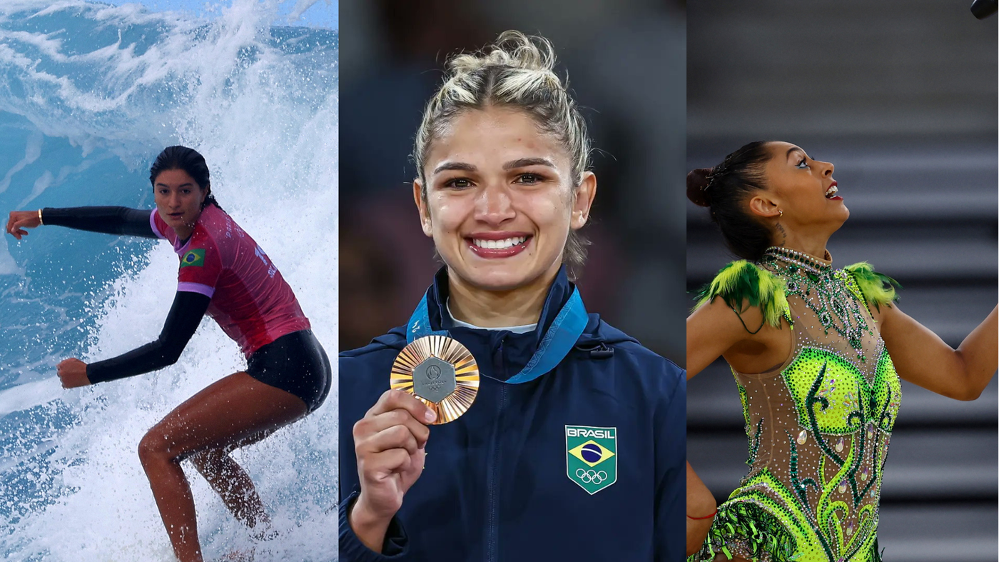 Mulheres atletas para ficar de olho para as Olimpíadas de 2028  Foto: REUTERS