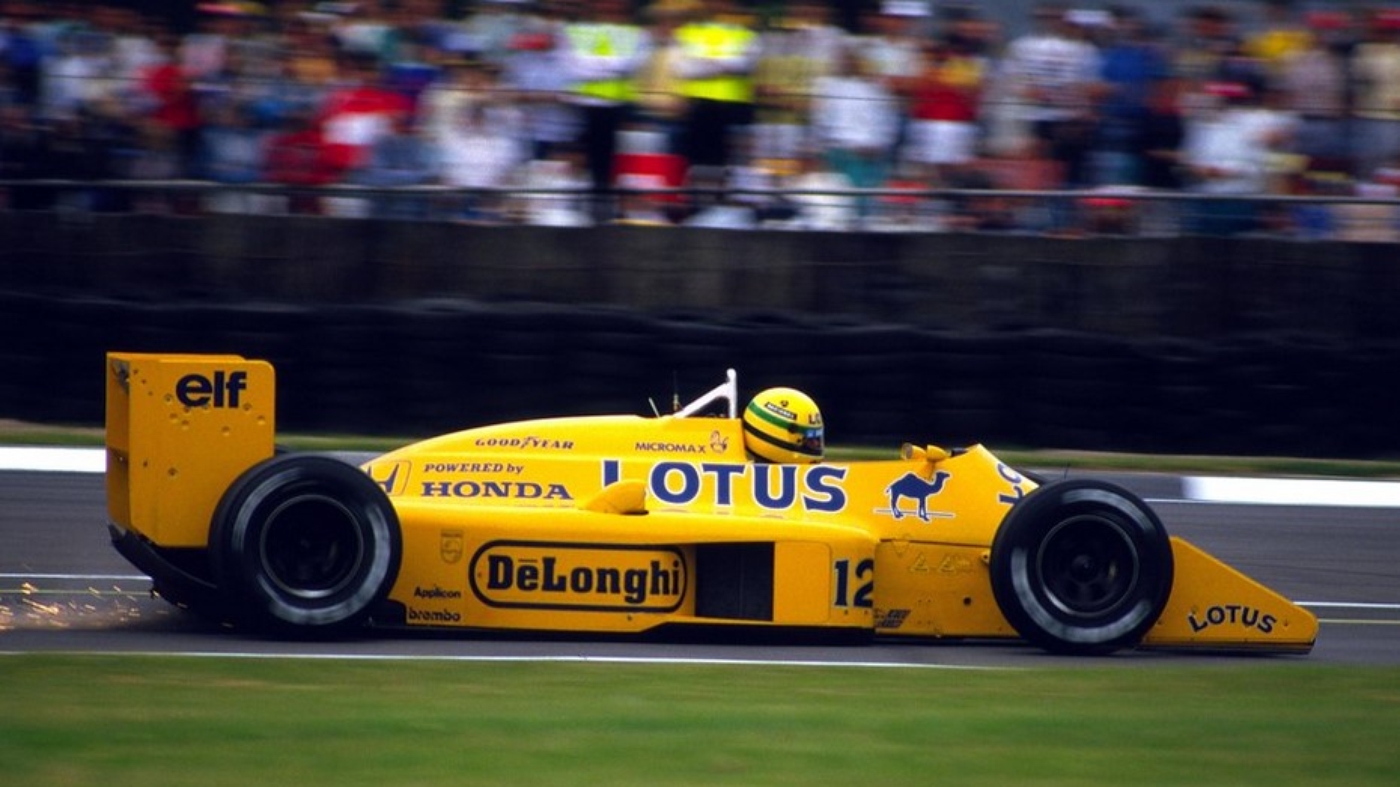 Lotus 99T em Silverstone  Foto: Twitter / Reprodução