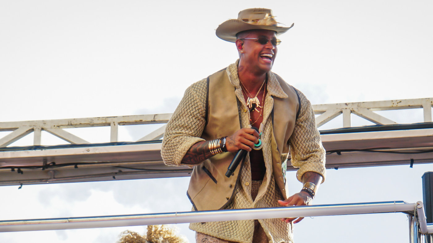 Leo Santana é o destaque da música baiana no momento  Foto: Márcio Reis / AgNews