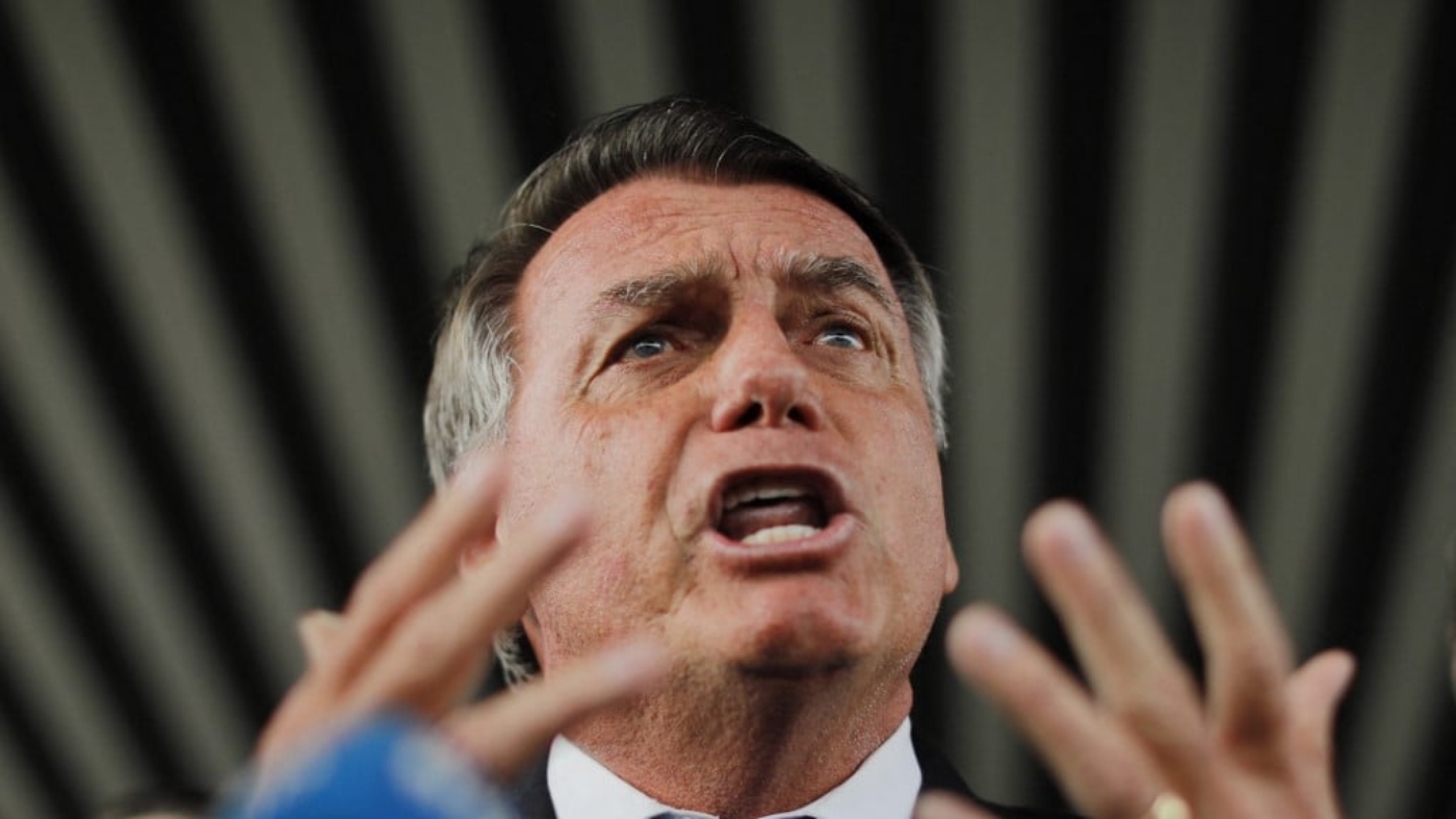 Bolsonaro saiu em defesa de Trump após anúncio de tarifas  Foto: CartaCapital