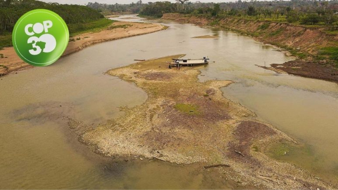 Seca_Acre  Foto:  Alexandre Cruz/Secretaria do Meio Ambiente do Acre