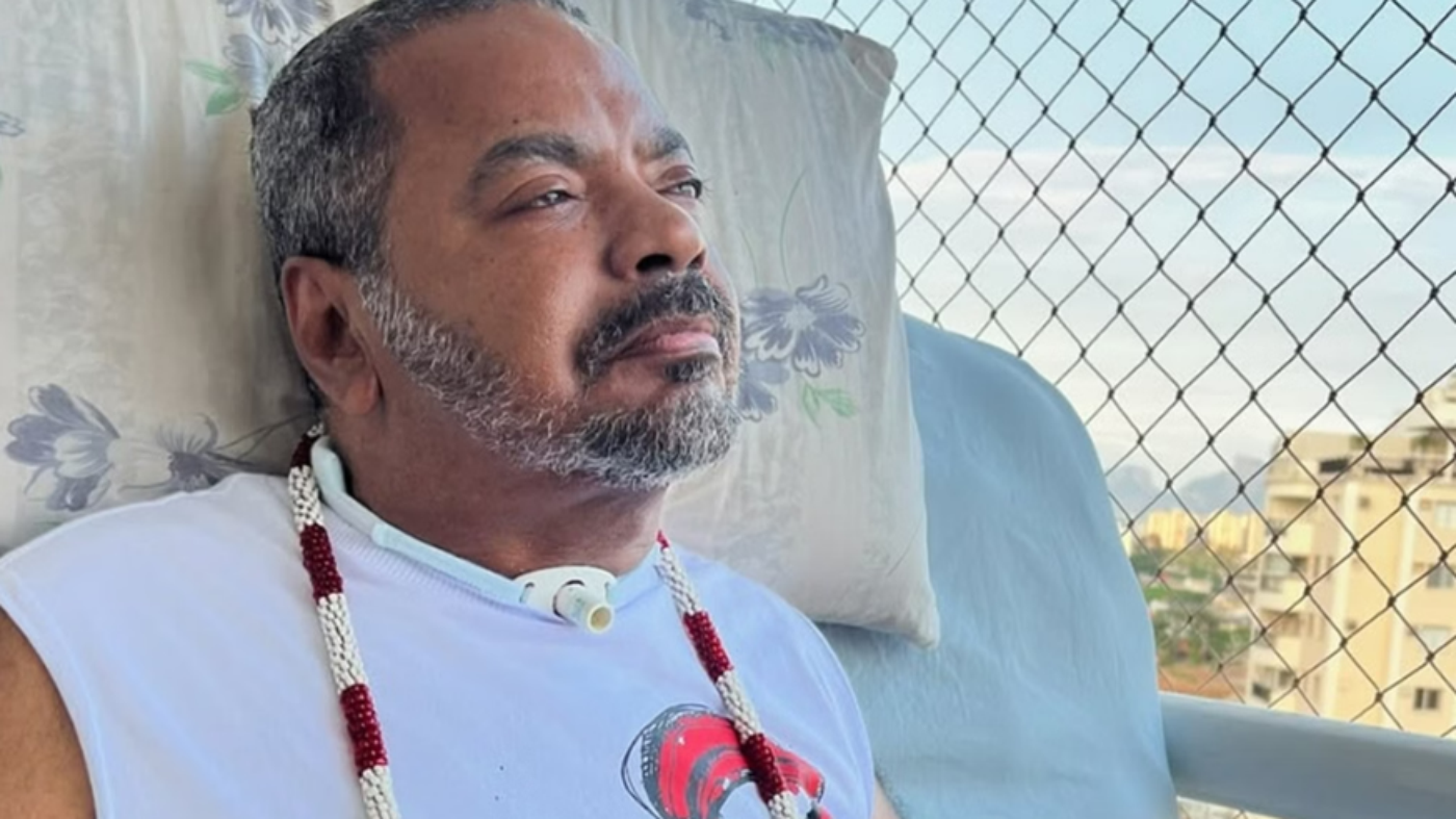 Arlindo Cruz sofreu um AVC em 2017  Foto: Divulgação/ Babi Cruz