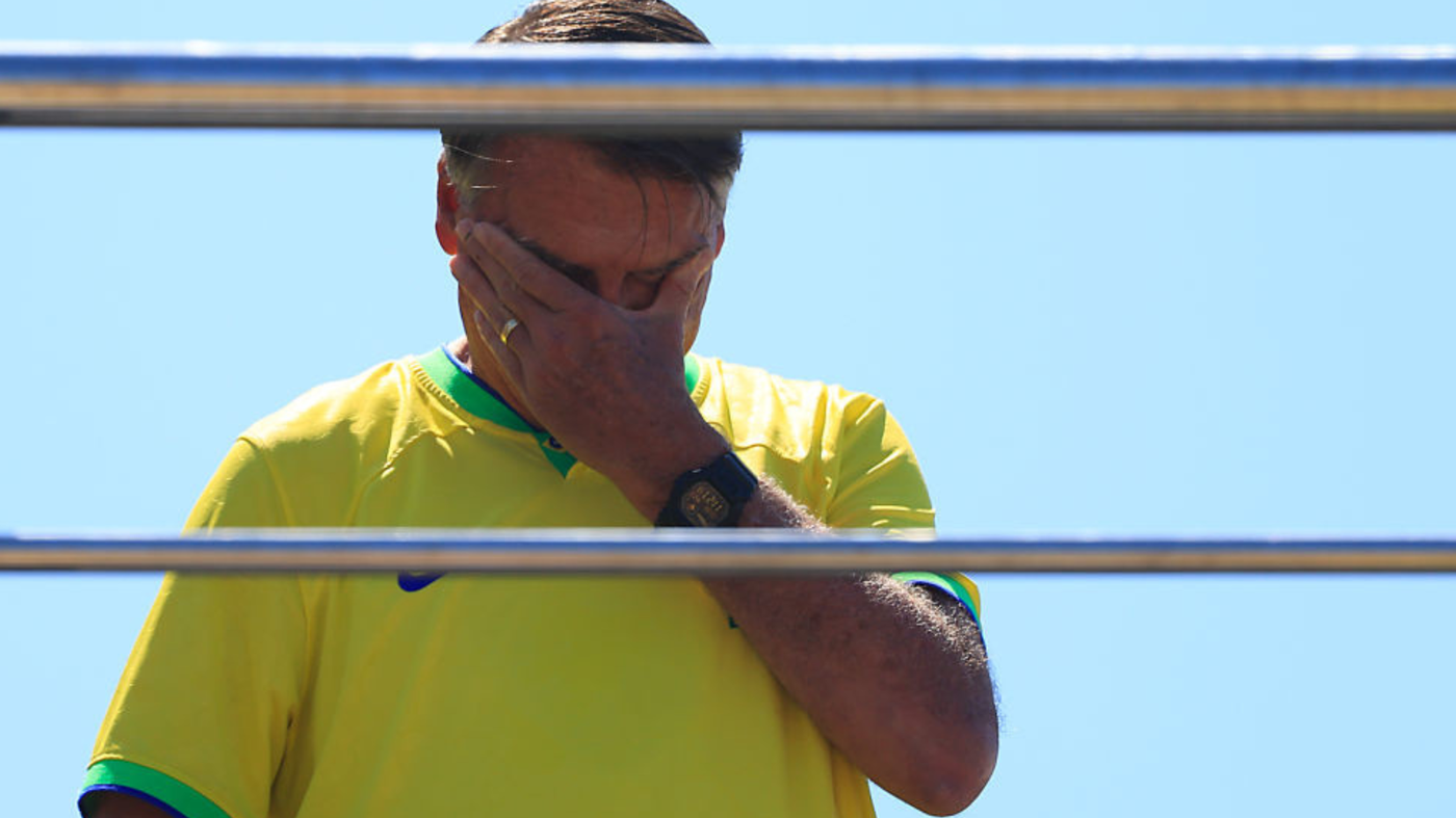 Bolsonaro foi alvo de operação da PF na manhã desta sexta-feira, 18  Foto: Buda Mendes/Getty Images