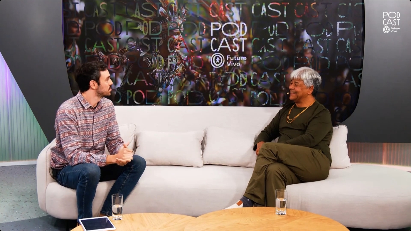 Victor Cremasco e Kaká Werá  Foto: Futuro Vivo