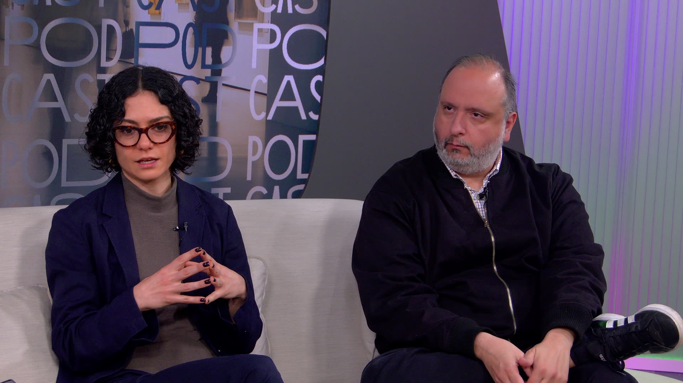 Isabella Argelli e André Mesquita, curadores do Masp   Foto: Reprodução/Terra