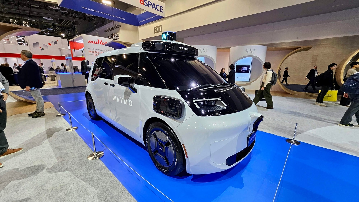 Waymo Ojai: robotáxi na CES 2026  Foto: Autonomy Central / Guia do Carro