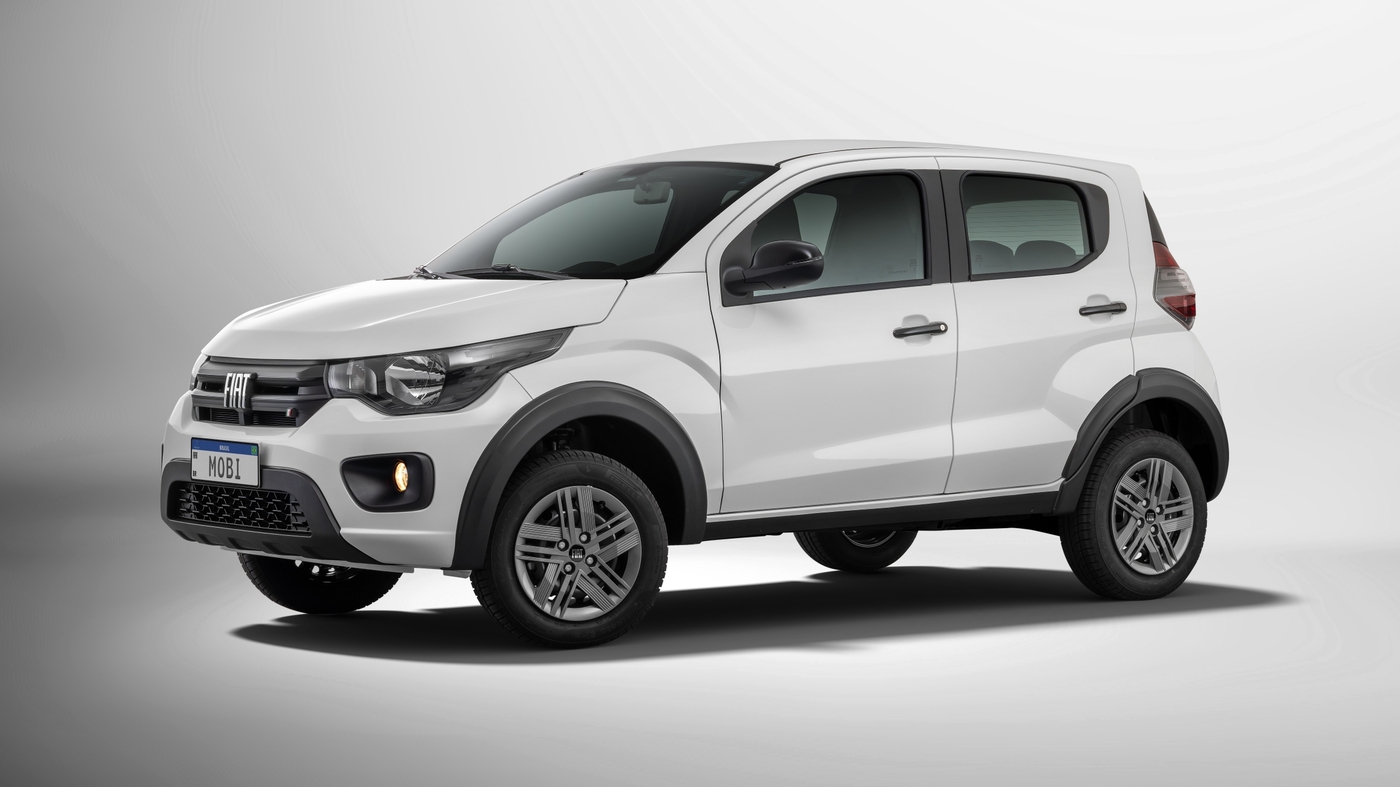Fiat Mobi: líder de vendas de sua categoria em 2026  Foto: Stellantis / Guia do Carro