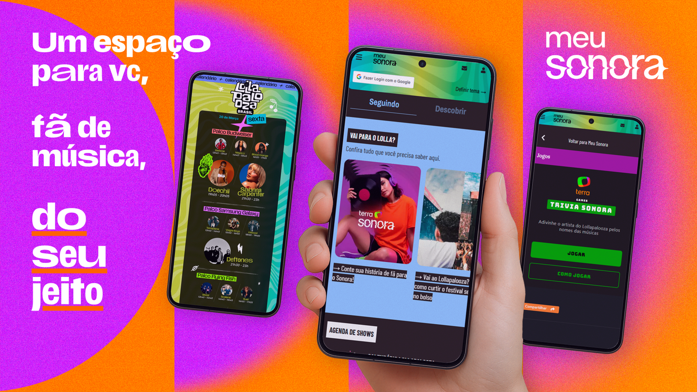 Meu Sonora, um espaço para o fã de música, do seu jeito  Foto: Divulgação/Meu Sonora