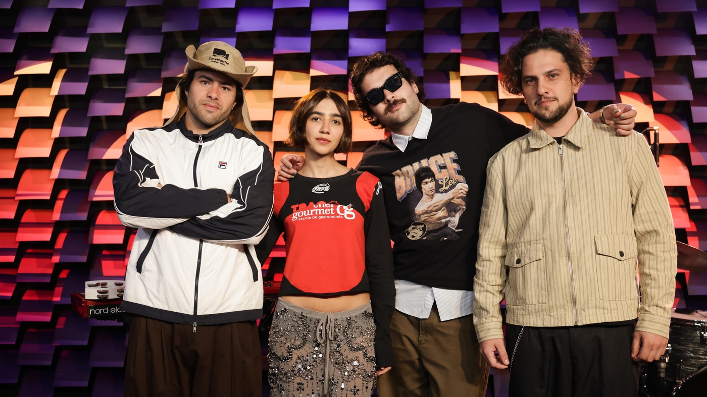 Pedro Calais, Ana Caetano, João Ferreira e Zani.  Foto: Iwi Onodera / Terra Sonora