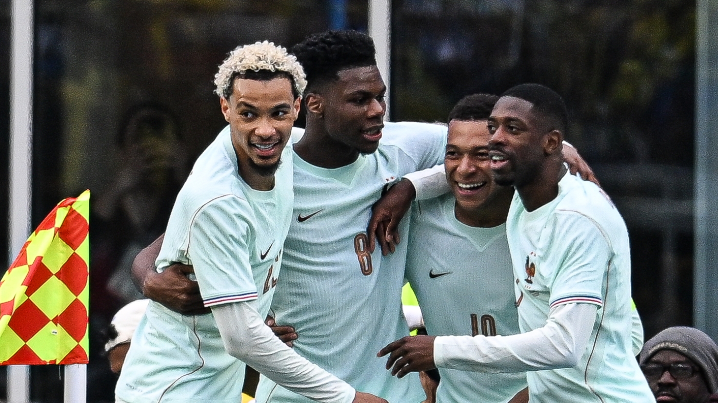 எம்பாப்பே தலைமையிலான பிரான்ஸ் புகைப்படம்: ஸ்டீபன் நாட்லர்/ஐஎஸ்ஐ புகைப்படங்கள்/ஐஎஸ்ஐ புகைப்படங்கள்/ கெட்டி இமேஜஸ்