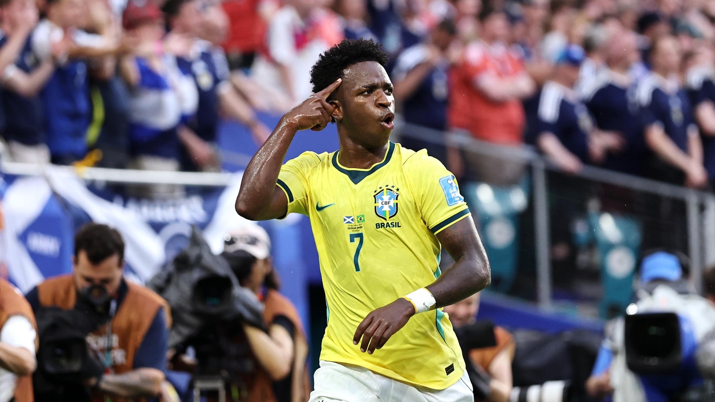 Vini Jr  Foto: Carmen Mandato - FIFA / Getty Images